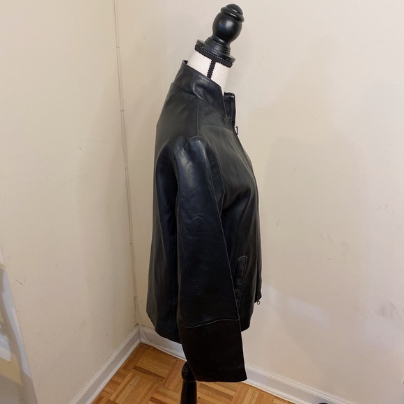 Eddie Bauer Lambskin Leather Jacket NWT. - Picture 2 of 6